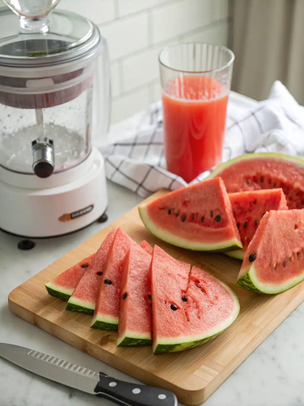 Refreshing Watermelon Juice Recipe – Quick & Healthy Summer Drink 4 how to make watermelon juice ingredients
