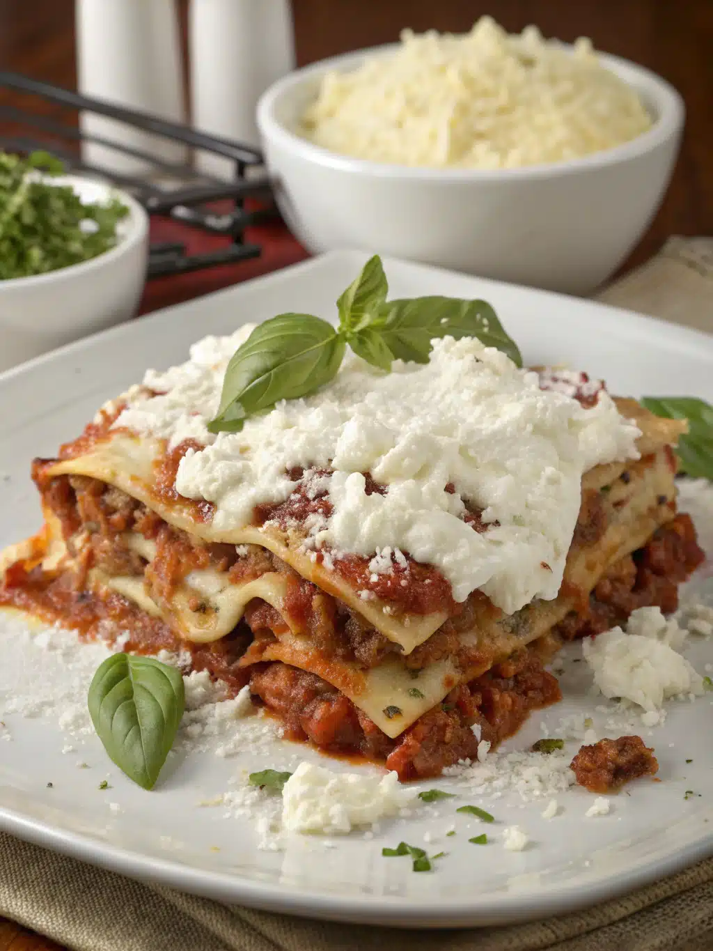 Lasagna with Cottage Cheese: Easy and Delicious Homemade Recipe 3 lasagna with cottage cheese ingredients