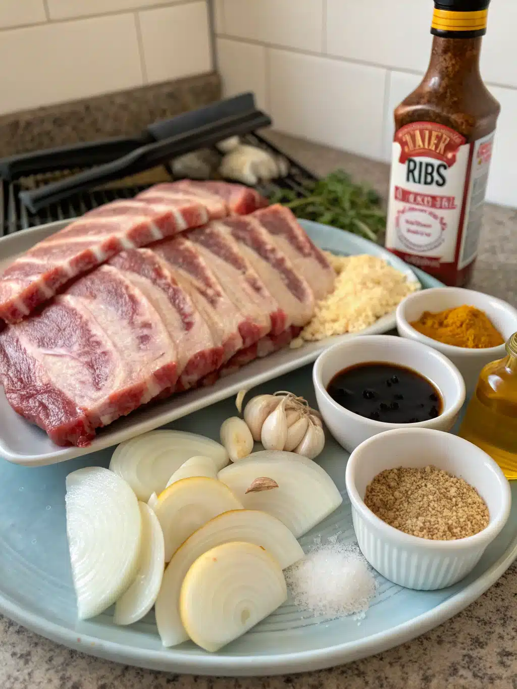 The Best Air Fryer Ribs Recipe for Juicy, Fall-Off-the-Bone Meat 4 air fryer ribs recipe ingredients