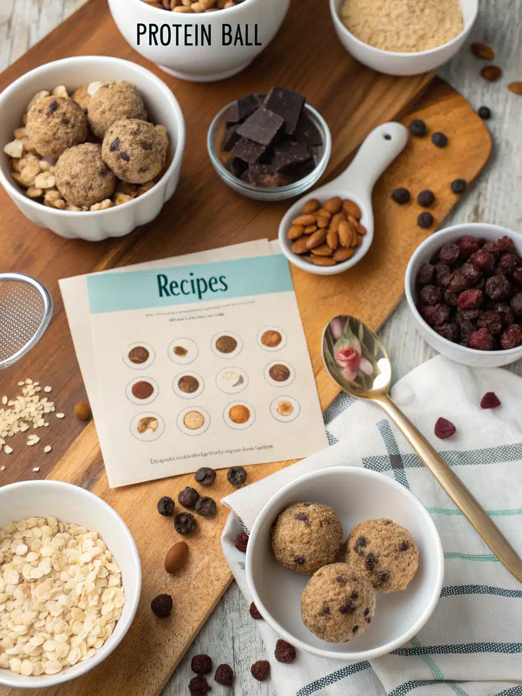 Protein Ball Recipes No Bake – Easy, Healthy & High-Protein Snacks! 4 protein ball recipes no bake ingredients