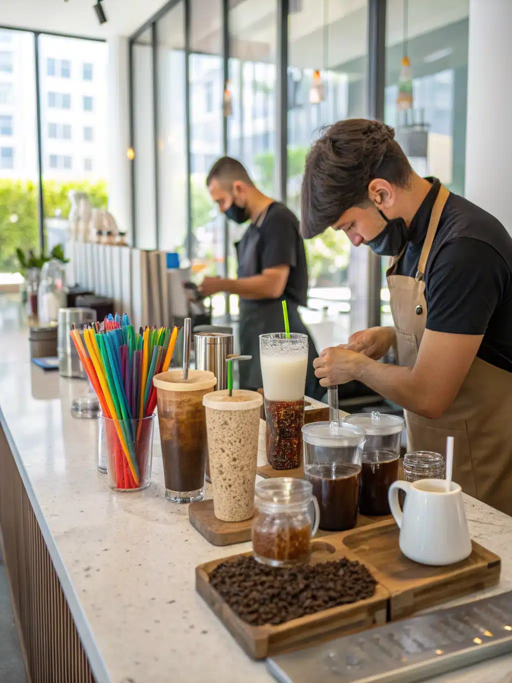 Summer Coffee Drinks: Cool and Refreshing Recipes to Beat the Heat 3 summer coffee drinks preparing steps