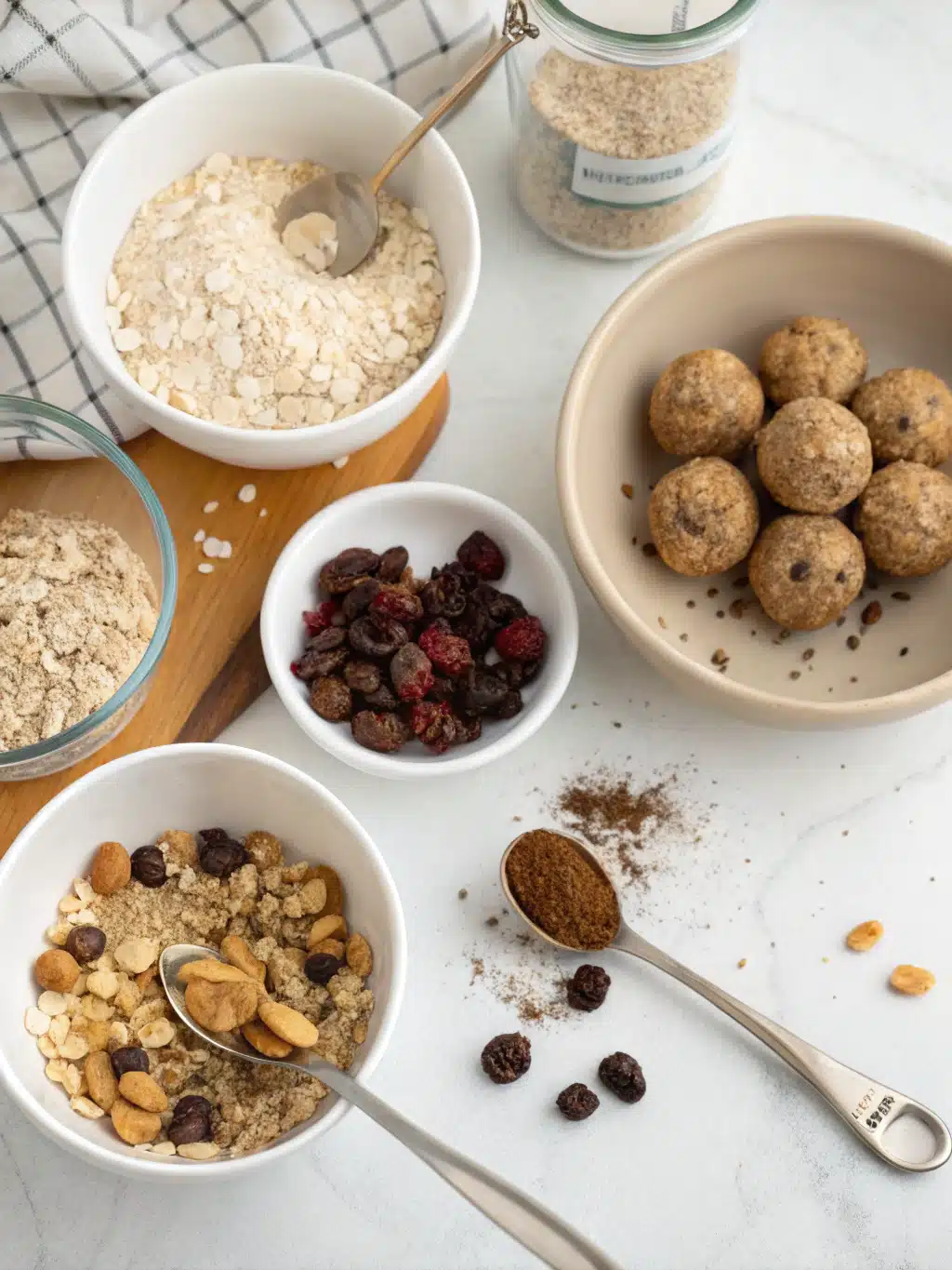 Protein Ball Recipes No Bake – Easy, Healthy & High-Protein Snacks! 5 protein ball recipes no bake preparing steps