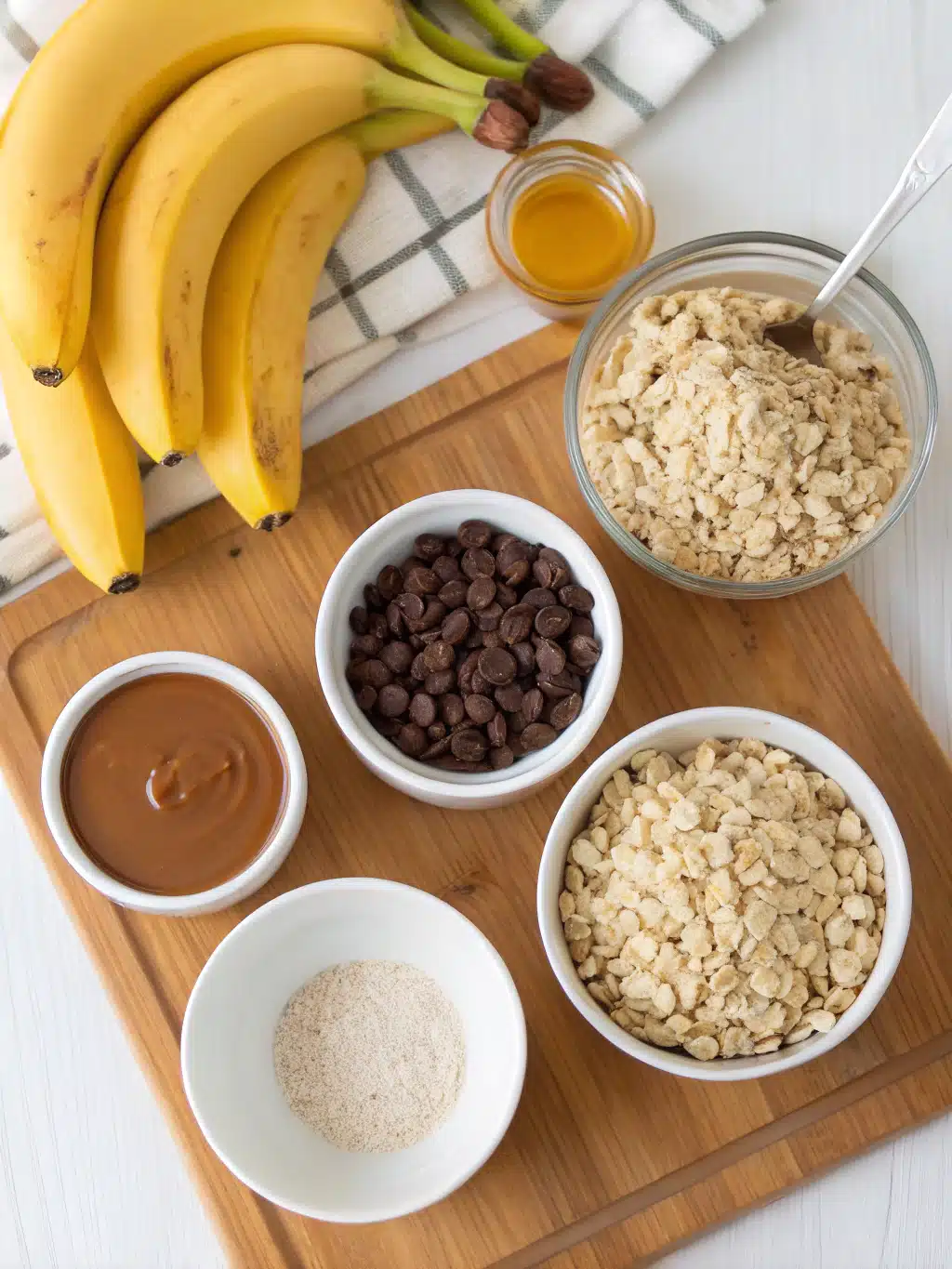 No Bake Banana Oatmeal Cookies: Quick, Healthy & Delicious Treat 3 no bake banana oatmeal cookies ingredients